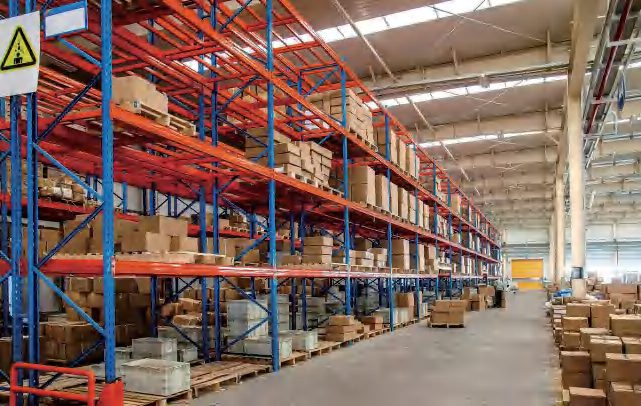 Global logistics warehouse